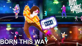 Just Dance 2016 | Born This Way - Party Master Mode Compilation
