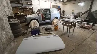 Эпопея с гнилушкой, работа радует глаз. Восстановление автомобиля НИВА 213.