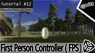 Unity 3d First Person Character controller camera and movements|Tutorial # 12|Urdu/Hindi
