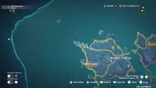 Genshin Impact - Seireimaru, Exploding Barrels challenge