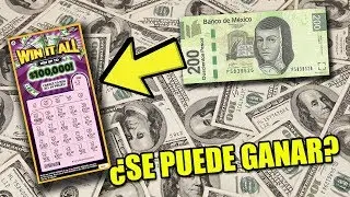 ¿SE PUEDE GANAR LA LOTERIA CON 200 PESOS? | RASCA Y GANA