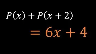 A Quick Polynomial Equation #maths