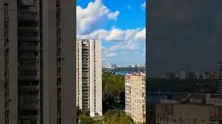 СеверноеТушино/Вид с высотки на Химкинское водохранилище/август 2024! #музыка #природа