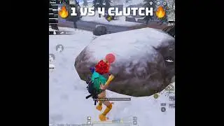 1 VS 4 Clutch Made Easy - When I play....#shorts #bgmi #reels #pubg