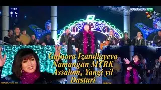 GULNORA IZATULLAEVA YANGI YIL...NAMANGAH TELEVIDENIYASI-KONSERT DASTURIDAN ...NA DEYSIZ QO`SHIGI.
