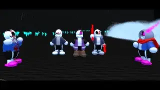 Average Roblox Undertale Game All Section 2 Characters (And Skins)