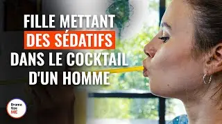 Fille Mettant Des Sédatifs Dans Le Cocktail D'un Homme | 