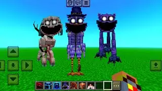 Poppy play time chapter 3 SMILING CRITTERS ADDON UPDATE In Minecraft PE