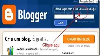 COMO CRIAR UM BLOG DO GOOGLE PRIMEIRO PASSO ( BLOG GRATUITO )