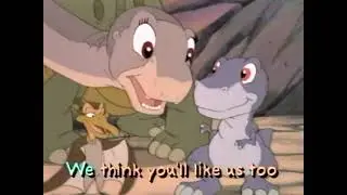 Opening to The Land Before Time The Great Valley Adventure 1998 reprint VHS