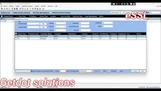 How to assign IP address in eSSL eTimeTrackLite machine #biometric #getdot #shorts #essl