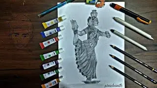 How to do classical dance drawings