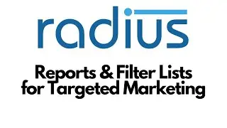 Reports & Filter Lists for Targeted Marketing