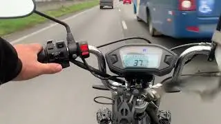 Airton Senna com a superlete 49cc