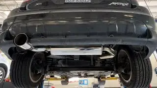 TRD Muffler Install on 2003 Toyota Matrix XR (PTR16-12000-15)