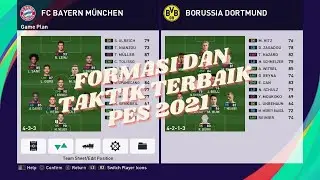 MENJADI RAJA PES!! - Tutorial Formasi Terbaik PES 2021 SEASON UPDATE