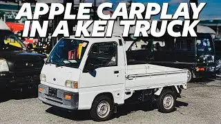 Subaru Sambar KS4 Atoto Carplay headunit install