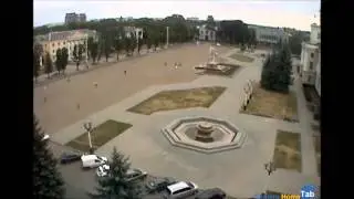 Веб-камера онлайн Центральная площадь, Хмельницкий - Camera.HomeTab.info