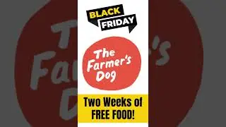 The Farmer's Dog Black Friday Sale!  Fresh Dog Food Delivered to Your Home