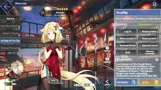 Azur Lane: Aurora L2D Skin [Heritage of Yu City] (Black Friday Akashi's Fire Sale 2021)