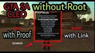 How to install Gta Sanandreas Cleo Mod without Root | For Android 7,8,9