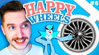 ГОРИЛЛЫ В АЭРОПОРТУ - Happy Wheels #6