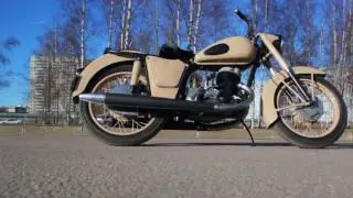 Soviet IZh-56 Motorcycle Full Restoration