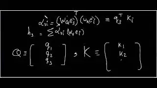 Transfrmers-7 - Matrix form of query-key-value attention