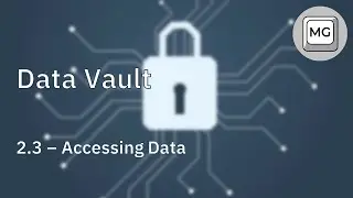 Data Vault - 2.3 - Access Entry Data Sequence