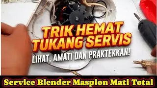 Repairman's Budget Hack! Maspion Blender Completely Dead