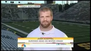 JOSH KOEPPEL Iowa FB Player on Motorcycle accident