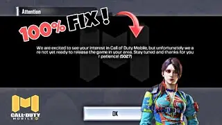 How To Fix Error 5027 In Cod Mobile | 5 Best Tips To Fix Not Available In Your Country Error
