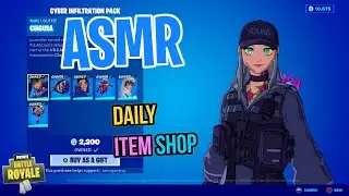 ASMR Fortnite Anime Skins Bundle Is Back! Daily Item Shop  🎮🎧 Relaxing Whispering 😴💤