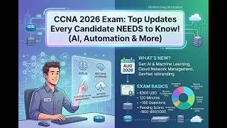 CCNA 2026 Exam: Top Updates Every Candidate NEEDS to Know! (AI, Automation & More)
