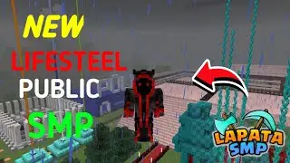 ❤️EPIC NEW MINECRAFT | 24/7 LIFESTEAL SMP | FOR JAVA/MCPE | ALWAYS ONLINE 🔥 | PUBLIC SMP | 💖