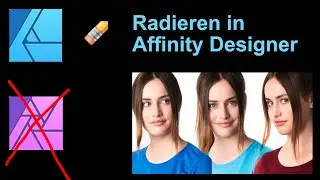 Radieren in Affinity Designer | Quicktipp