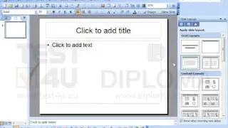 Change the layout of the slide to the Title and 2-Column Text layout.