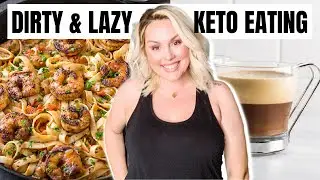 FULL DAY EATING LAZY KETO FOR WEIGHTLOSS / DIRTY KETO MEAL IDEAS / EASY KETO MEALS / DANIELA DIARIES