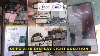 Oppo A11K A5S display light solution