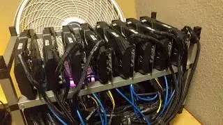 My Ethereum Mining Setup - $650/month Profit!