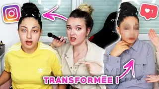 JE TRANSFORME MA COPINE en FEMME FATALE ! 😂 (et c'est à mourir de rire)