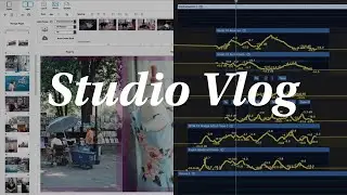 Studio Vlog Ep 2 * Zine Layout, Music Production, & Pop Songwriting