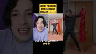 Cuando vas al cine con tu hermano y pasa esto 😂 - Hey Crispin #humor #shorts