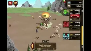 ZombIdle Level 0 - 100 with 1000+ white Orbs and 0 black Orbs + rock Golem + Treasure + Time Warp
