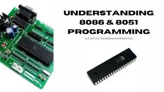 8086 Assembly Language: Rotate, Swap, and Branch Operations Explained