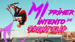 Mi PRIMER INTENTO de FRONTFLIP