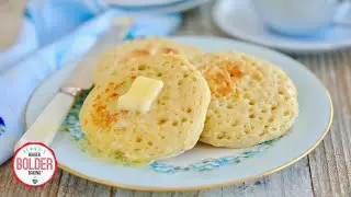 No-Knead Homemade Crumpets (No Oven Needed!)