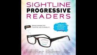 Sightline Progressive Power Reading Glasses H102