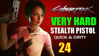 Cyberpunk 2077 Walkthrough VERY HARD #24 - How to Get Fingers as a Ripperdoc (A Space In Between)