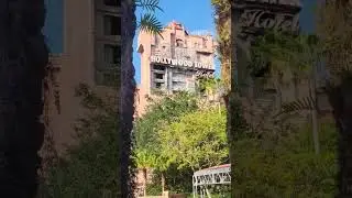 Twilight Zone Tower of Terror! #themepark #hollywoodstudios #shorts #disneyworld #rollercoaster #wdw